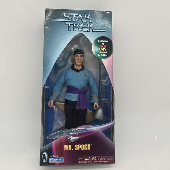 Playmates 9” Star Trek MR Spock KB Limited Ed 1999 - Picture 1 of 11